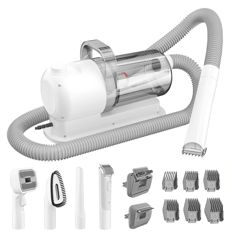 【沙龍級理毛】五合一低噪寵物剃毛吸毛一體機 (邊梳邊吸)